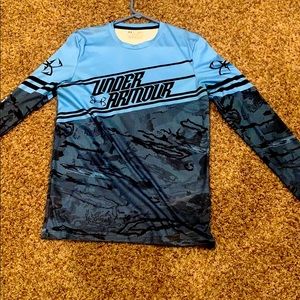 This is an under armour fishing shirt